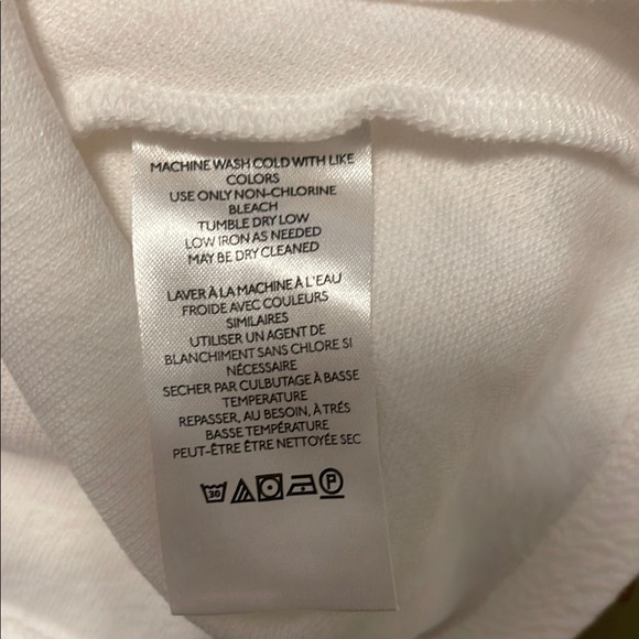 White Sleeveless Mock Neck Top - Picture 4 of 5